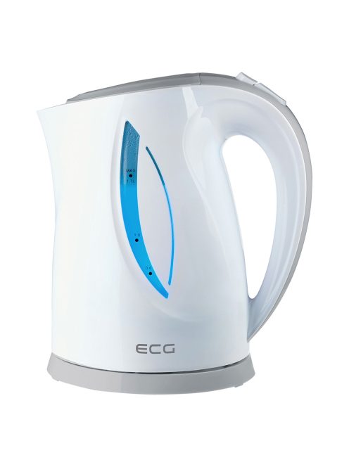 Кана за вода ECG RK 1758 Grey, 2200W, 1.7L, Бял/Сив - Код G5065