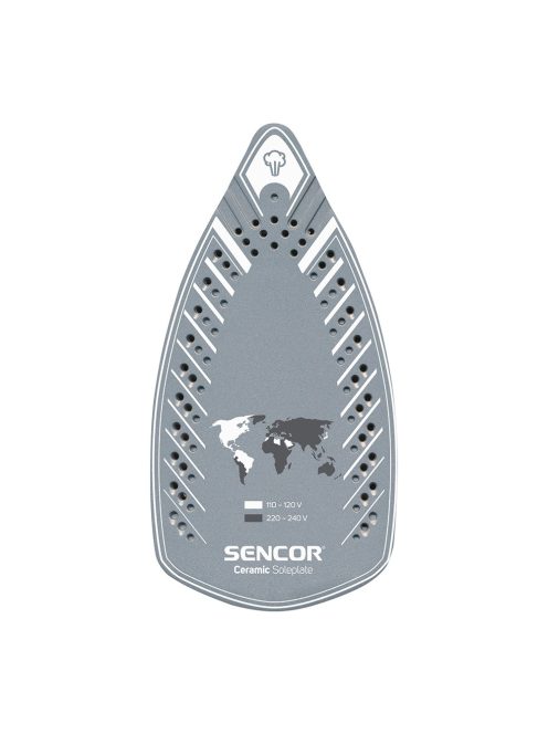 Туристическа ютия SENCOR SSI 1010GR, 1085W, Бял/Зелен - Код G5496