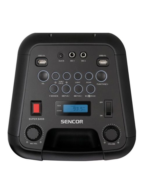 Преносима тонколона SENCOR SSS 3800, Bluetooth,  60W, Черен - Код G5540