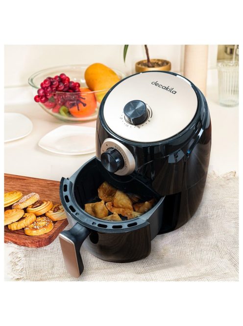 Фритюрник DECAKILA Air Fryer, 2 L, 1000 W, Черен - Код G8703