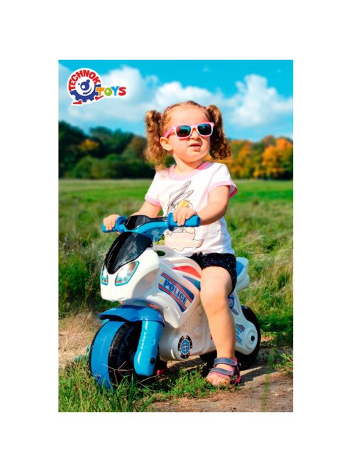 Motoretă fără pedale POLICE (71cm) Technok Toys - Cod W3334