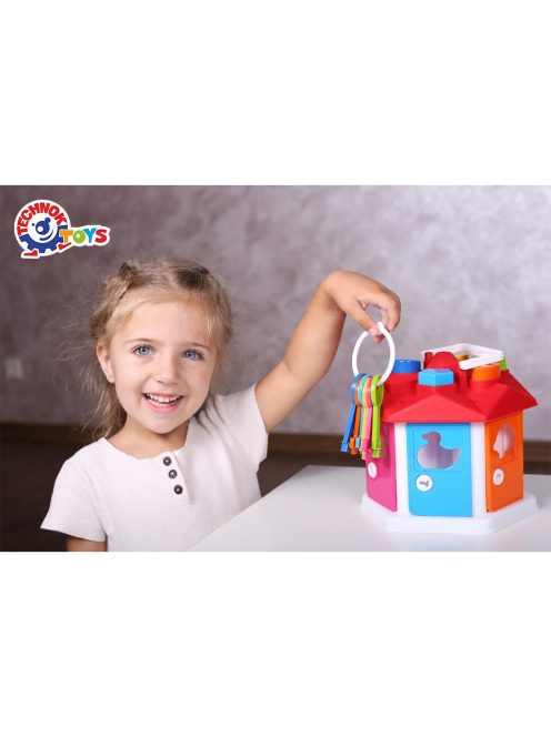 Детска къща с шест врати (Сортер) Technok Toys - Код W4603