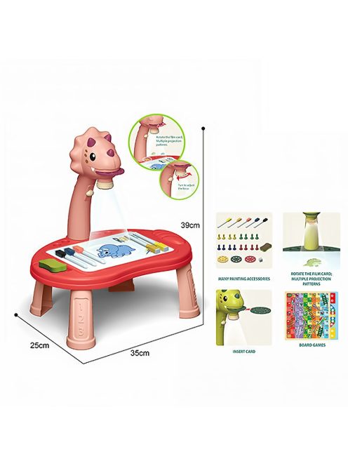 Детска масичка с проектор Дино 3в1 EmonaMall - Код W5290